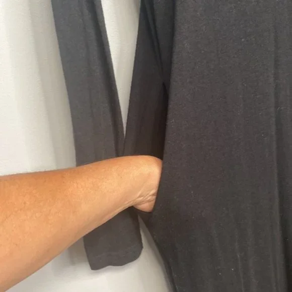 ❗️SOLD❗️Smash + Tess Black Long Sleeve Romper Size XS - Picture 6 of 8